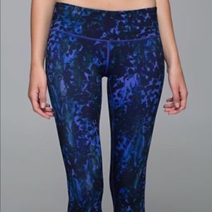 Lululemon Wunder Under Floral Legging | Size: 4
